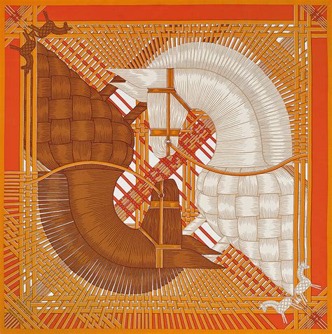 le grand prix du carré hermes|Here's the Hermès Scarf design by Thai artist Terawat .